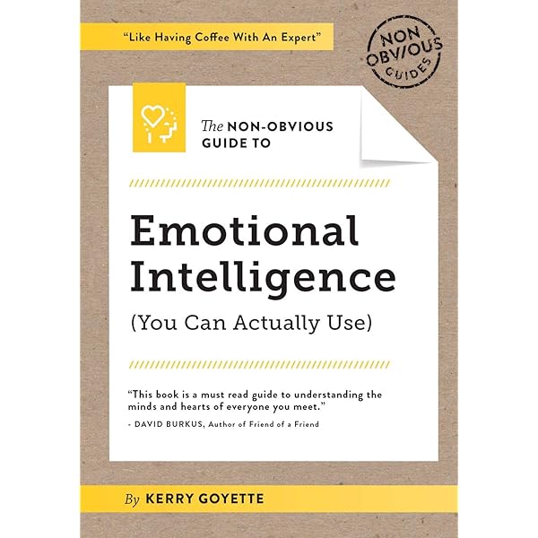 The Non Obvious Guide To Emotional Intelligence You Can Actually Use 4 Goyette Kerry Bhargava Rohit Amazon Nl Boeken