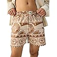 The Souled Store Official Disney: Maui Magic Above The Knee Cotton Boxer Shorts