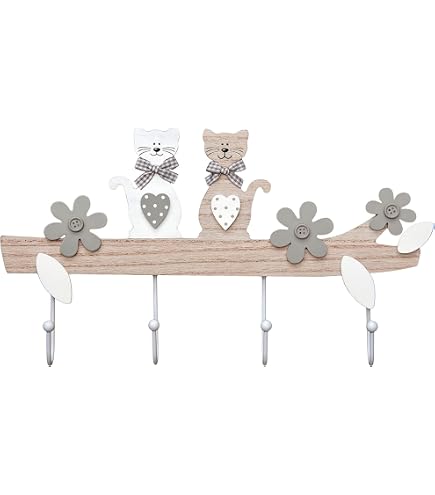 Patères Enfant Atmosphera - Lot De 3 (couronne, Coeur, étoile) - Rose - MDF - 12 Cm - 9