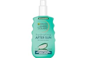 Garnier Ambre Solaire After Sun Spray for Face & Body, Hydrating & Refreshing, Ultra-Light Soothing Formula, Refreshing Feel, Non-Greasy, Non-Sticky 150ml