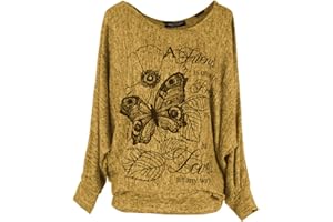 Emma & Giovanni - Sudadera con Estampado de Mariposas - Mujer