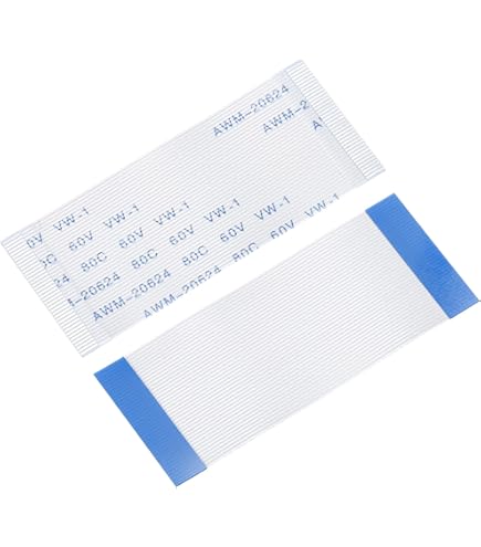 Cavo Flessibile Piatto Cavo FFC FPC 50 Pin 0.5mm - Cavo Piatto Flessibile Per Stampante 3D, LCD, DVD, 200mm (Tipo A) - Confezione Da 5 Connettore Elettronico - Foto 6