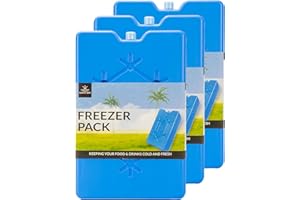 KARAN KING Freezer Blocks – Coolant that Stays Frozen for Longer – Keeps Food and Drinks Cooler for Hours | Reusable Ice Packs for Lunch box, Travel, Picnic