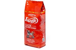Lucaffé – Kaffebönor Classic, 1 kg | kaffe från hela bönor för krämig espresso | medelhög rostning