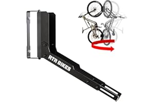 RTR Bikes Kranked Twist Patte de Fixation Murale Professionnelle pour vélo Idéal pour Les garages ou Les magasins de vélo