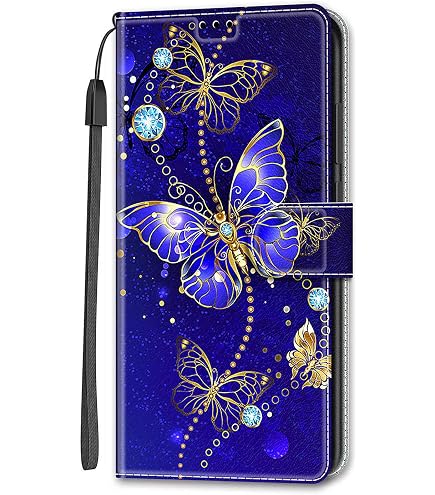 JNERBUYI Leder Flipcase Für ZTE Blade A73 4G / V50 Smart / Axon 50 Lite – Mit Magnetverschluss, Kartenfächern & Ständer, Grün