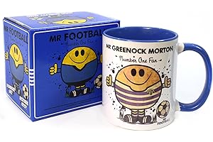 Kapow Gifts Mr Greenock Morton Mug - Gift Merchandise for Football Fan, Ceramic, 250ml