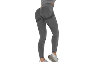 UMIPUBO Legging de Sport Femme Taille Haute Anti Cellulite Pantalon Compression Yoga Pants Push Up sans Couture Leggings pour Fitness Jogging Exercice