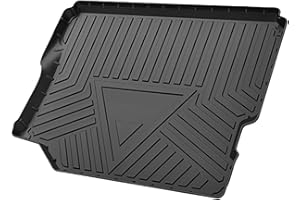 HEROFFIX Cargo Liner Rear Trunk Mat Trunk Cargo Luggage Boot Tray Mat for Jeep Wrangler JL 4 Door 2018-2025 Not for Jeep Wrangler JK/4XE/Hybrid/2 Door