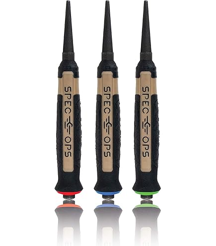 Saipe 2pcs Dual Head Nail Setter And Hinge Pin Remover Punch Set, 3/32u2033& 1/16u2033Heads Hammerless Spring Nail Set, 3500 PSI Striking Force Spring Loaded Nail Punch