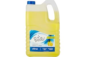 Amazon Brand - Presto! Disinfectant Surface/Floor Cleaner - 5 L (Citrus)|Kills 99.9% Germs