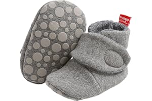 AISPRTS Unisex Baby Winterschuhe,Neugeborenen Baumwoll Baby Mädchen Jungen boots Stiefel Sock mit Fleece Futter Rutschfest Wärme Babyschuhe