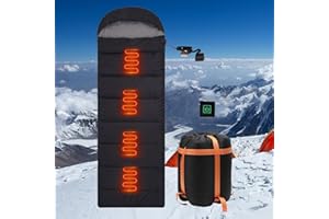 LONGZHUO Sac de Couchage Camping en Plein air, Sac de Couchage pour Adultes et Enfants, Imperméable Sacs de Couchage de Damping et Randonnée, Sac Couchage Ultra Léger, Compact Sleeping Bag