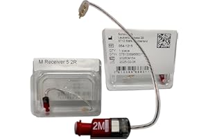 CHEERFULPOINT Phonak 5.0 Receiver – M Size – Level 2 – Right Ear (R) – (054-1215)– Compatible with Lumity, Paradise, Marvel RIC Hearing Aids – Original Phonak Replacement