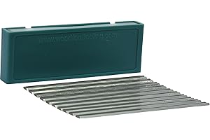 10 x 75mm Black & Decker DN750 SR600 BD750 Tungsten Carbide Planer Blades also fit Bosch 0590 1590 Trend PB28, Mafell HU75 - Box of 10 TCT Planer Blades by Xcalibur Tooling