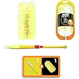 Swiffer Staubmagnet XXL 360°, Staubwedel ideal gegen Staub, Tierhaare & Allergene, Handgriff + 1 Tuch