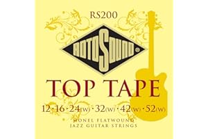 Rotosound Struna do Gitary Elektrycznej JAZZTOP TAPE FLATWOUND Jazz 12-52