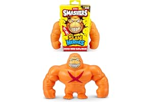 Smashers SLAM Heroes av ZURU, Gorilla (orange) töjbar leksak för pojkar