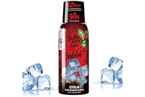 FruttaMax Sugar-Free Cola Syrup – 50% Real Fruit | Low-Calorie Drink Syrup for Soda Makers, Cocktails & Desserts – 500ml