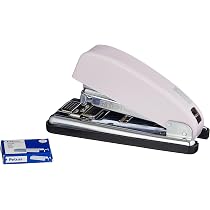 Agrafeuse De Bureau PETRUS Perla 226 - Modèle Chromé, Robuste - Pour Agrafes Standards