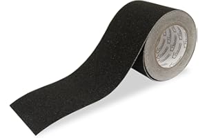 Hausen High Grip Sticky Backed Adhesive Anti Slip Tape Black Safety Flooring