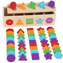 Montessori Spielzeug Ab 2 Jahre – 47-teiliges Set Mit Wildtieren, Bechern & Pinzetten