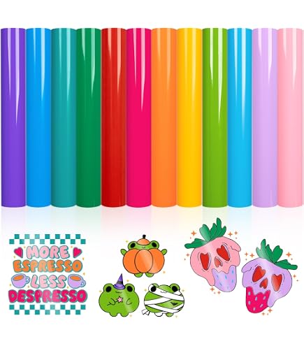 Cricut Smart Iron-On Heat-Transfer Vinyl, Holographisch Blau, 33 Cm X 2,7 M – Für Cricut Maker 3 & Explore 3