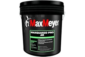 MAXMEYER MAXQUARZO PRO AR PITTURA AL QUARZO AD ALTO RIEMPIMENTO BIANCO PER ESTERNO LT.14 MAX MEYER