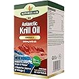Natures Aid Krill Oil 500mg Capsules – High Omega-3 EPA & DHA to Support Heart, Brain & Vision – High Absorption Phospholipids & Astaxanthin – Sustainably Sourced – No Fishy Aftertaste – 60 Softgels