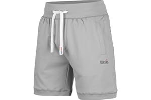 Mount Swiss Kurze Freizeithose Herren Luca I Kurze Sweatpants Herren mit Taschen und Tunnelzug I Kurze Hose für Heim und Hobby I Bequeme Sport Shorts Herren in klassischen Farben Größe S - 6XL
