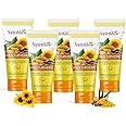 NutriGlow Wild Turmeric Face Wash-Turmeric With Liquorice & Sunflower Extracts For Glowing Skin, Improve your Skin Texture, Fight With Pollution & Dust, Reduce Pigmentation 65ml Each, Pack Of 5
