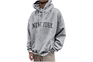 Generisch Herren Hoodies Mit Kapuze Herren Hoody Coole Kapuzenpullover Mit Kordelzug Sweatshirt