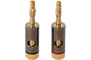 Dynavox Wtyk bananowy 2 x czerwony, 2 x czarny