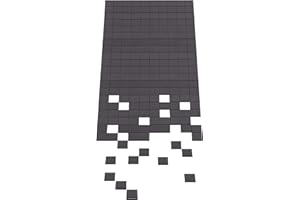 AMAZY Aimants Autocollants - Lot de 300 Aimants Adhésifs Carrés pour Photos, Cartes Postales ou Posters - Plaquette Magnétique d'Aimant à Coller - Plaque Aimantée Adhésive, S - 10 cm x 10 cm x 2 mm