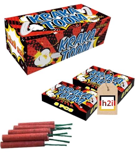 Sparklers Club Coffret De Pétards Et Feux D’artifice – Clac’Doigts, Big Clac, Krak’Bill, Bob L’Eclair – Catégorie F1 – Idéal événements