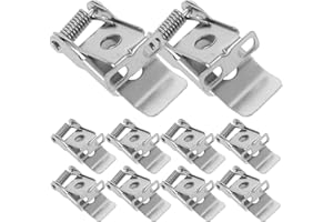 Gadpiparty 10 Stück Panel-Licht-Federclip Einbauleuchten-Clips Eingebettete Federstahl-Lampe Beleuchtungszubehör Für Deckenlampe