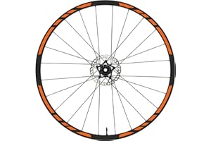 DualColorStampe Adesivi Cerchi Bici MTB 26'' - 27,5'' - 28-29'' Pollici Ruota Bici MTB Bike Stickers Cerchi MTB COD. B0097 (28-29'' Pollici, Arancione 35)