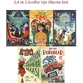 3 4 ve 5 Sınıf Okuma Seti İyilik Timi S&ouml;zc&uuml;klerin Kamera Arkası Muhteşem Terzi Robonlar Hi&ccedil; Fena Değil 5 Kitap Set