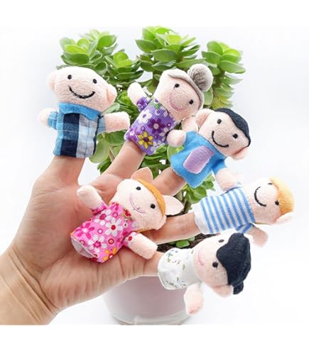 Marionnettes à Main En Peluche Pour Enfants - 30cm, Jouets Créatifs, Théâtre, Jeu De Rôle - 3