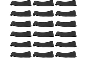 XTDMJ Lot de 18 bracelets de deuil noirs élastiques pour condoléances, funérailles, équipe de football, sport