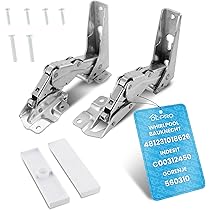 Kit Cerniere Porta Frigorifero SPARES2GO Per Hettich - Compatibile Con Modelli 3905, 3362, 3363, 5.0, 41.5 - Foto 8