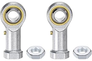 Kozelo 2pcs PHS10 M10 Rod Ends - [ M10x1.5 Right-Hand Thread ] Connector Joint Rod End Bearings, Zinc-plated Steel