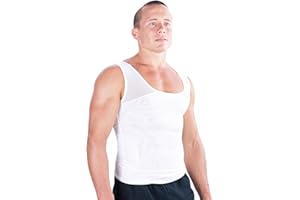 Esteem Apparel Originales Herren-Brustkompressionshemd zum Verstecken von Gynäkomastie Moobs