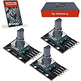 AZDelivery 3 x KY-040 Drehwinkelgeber Drehgeber Rotary Encoder Modul kompatibel mit Arduino inklusive E-Book!