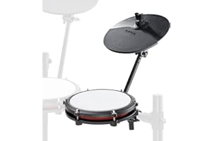 Alesis Nitro Max Expansion Pack - Extension pour batterie électronique Nitro Max avec tom maillé, cymbale 10" avec étouffoir et câbles