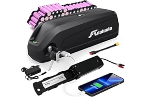 Adaluolo Batteria per Bici Elettrica 48V 20AH - Hailong Batterie Agli Ioni di Litio Piastra di base 5 Pin per Bicicletta Ebike 1500W 1000W 750W 500W Ba-fang/Tong-sheng e Altri Motori