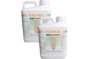 Fitogal Radikal Green Ultra Plus. Envase 2x5 L. Herbicida de acción Total sistémico no Residual para el Control de malezas. Glifosato Concentrado 36%. Post Emergencia.