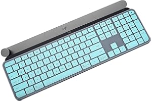 CASEDAO Coque de protection pour clavier sans fil Logitech MX Keys Mac et Logitech Craft Advanced Wireless Illuminated Keyboard, Logitech MX Keys Craft Craft Cover – Menthe