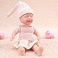 IVITA Mini Full Body Silicone Reborn Baby Doll - Newborn Girl (WG1579-16cm-130g-Girl)