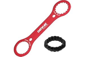 VILLCASE DUB/TL-FC32 25 24 Outil de Réparation Dadaptateur Clé de Clé de Pédalier de Vélo - Outil de Réparation de Vélo de Montagne Doit Avoir Une Trousse à Outils pour Cycliste Routier